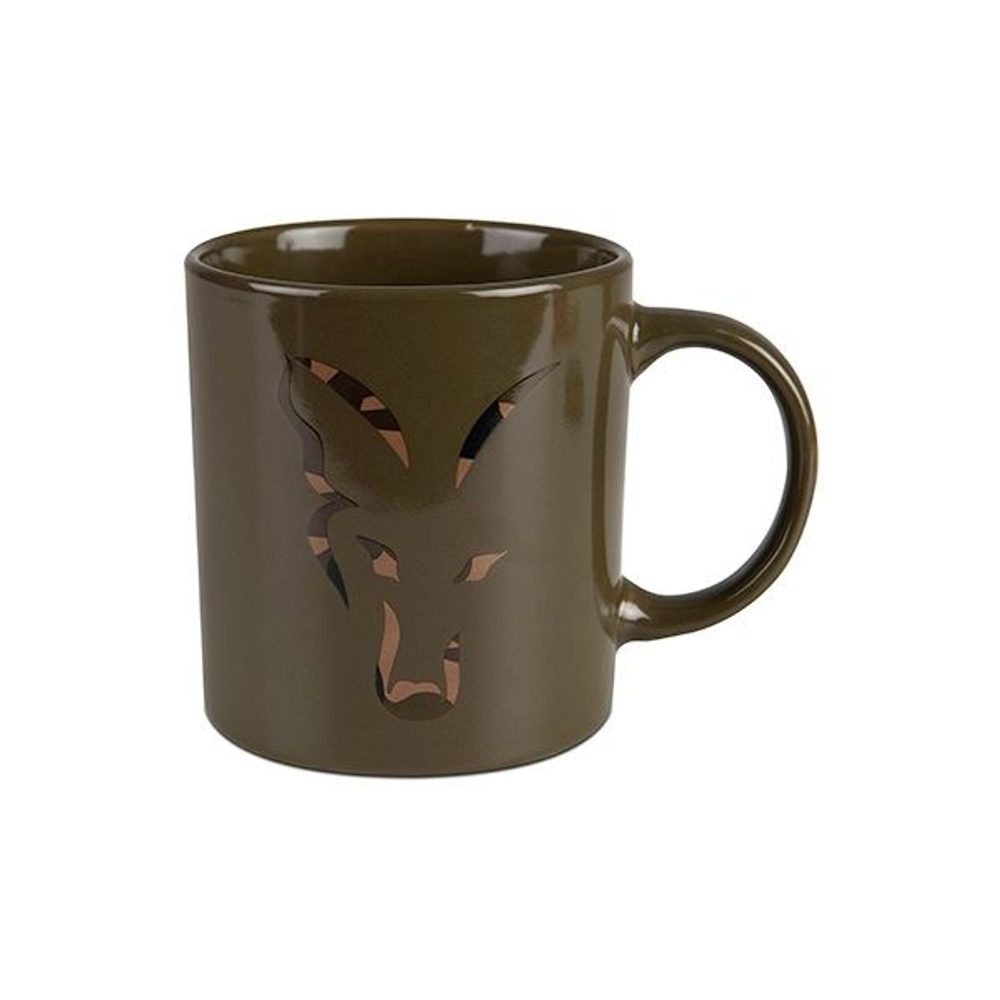 E-shop Fox Hrnek Green And Camo Head Ceramic Mug,Fox Hrnek Green And Camo Head Ceramic Mug