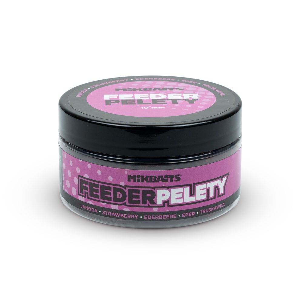 Fotografie Mikbaits Feeder pelety 100ml - Jahoda