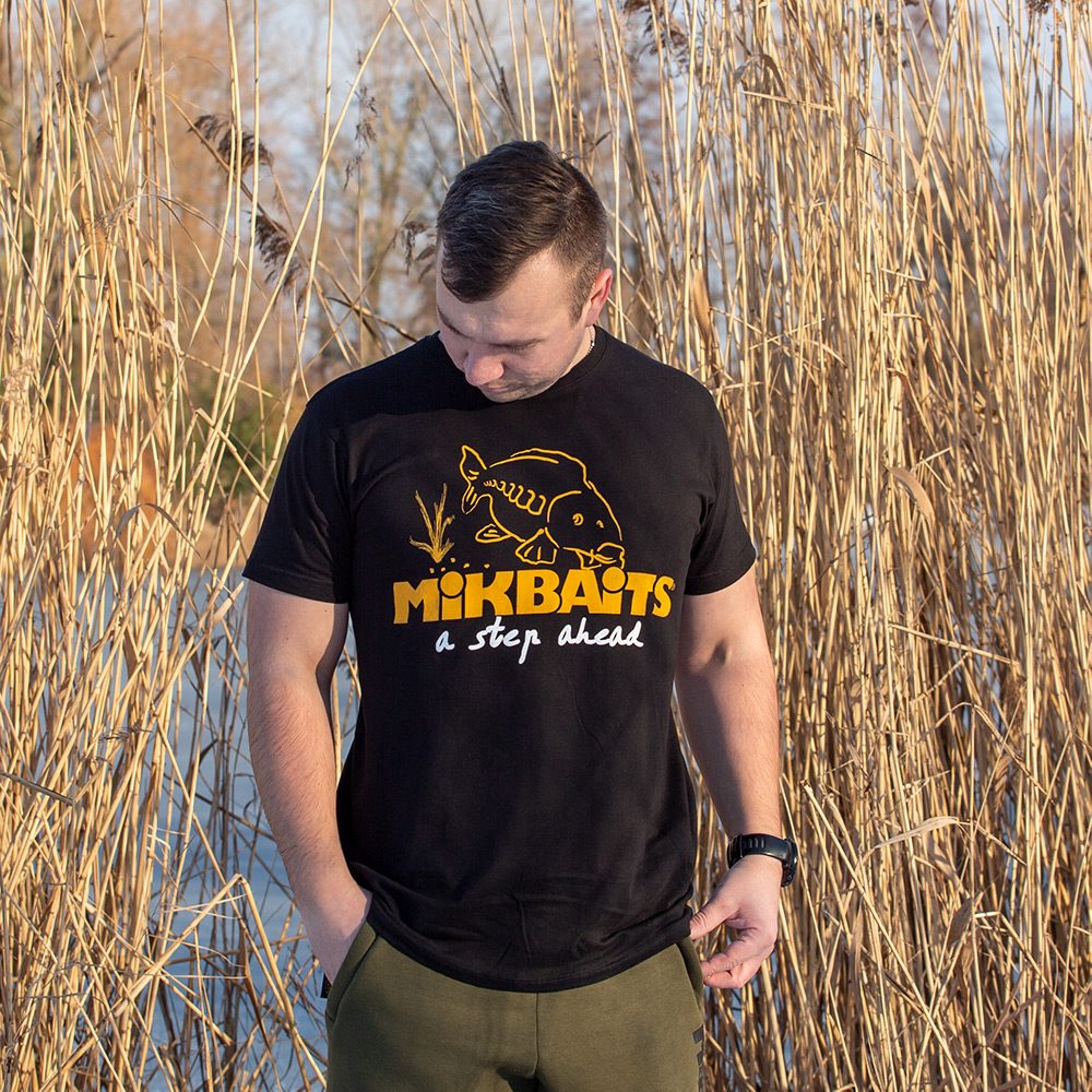E-shop Mikbaits Tričko černé - XL,Mikbaits Tričko černé - XL