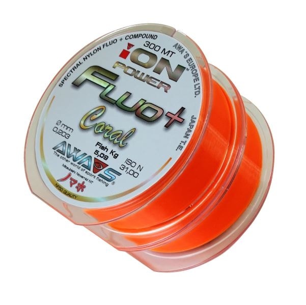 E-shop Awa-S Vlasec Ion Power Fluo+ Coral 2x300m