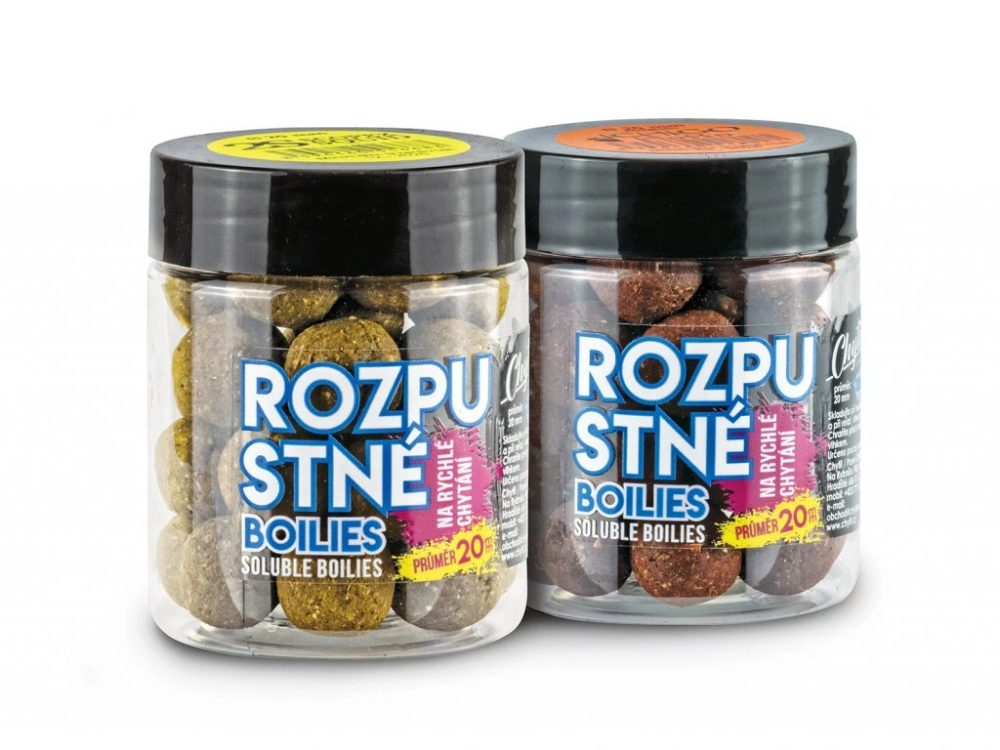 Chytil Rozpustné boilies 20mm 120g - Babuli = Banán/Butyric/Játra