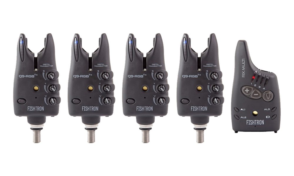 E-shop Flajzar Sada signalizátorů Fishtron Q9-RGB-TX 4+1,Flajzar Sada signalizátorů Fishtron Q9-RGB-TX 4+1