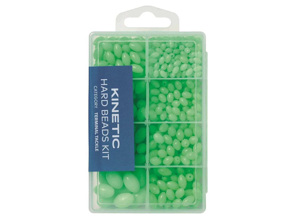 Fotografie Kinetic Luminiscenční korálky Hard Beads Kit - Green/Glow