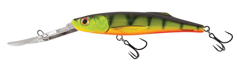 E-shop Salmo Wobler Freediver Super Deep Runner 9cm - Hot Perch,Salmo Wobler Freediver Super Deep Runner 9cm - Hot Perch