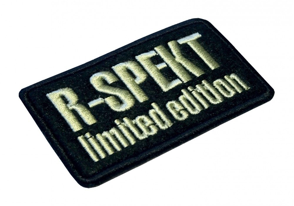 E-shop R-Spekt Nášivka Limited edition černá,R-Spekt Nášivka Limited edition černá