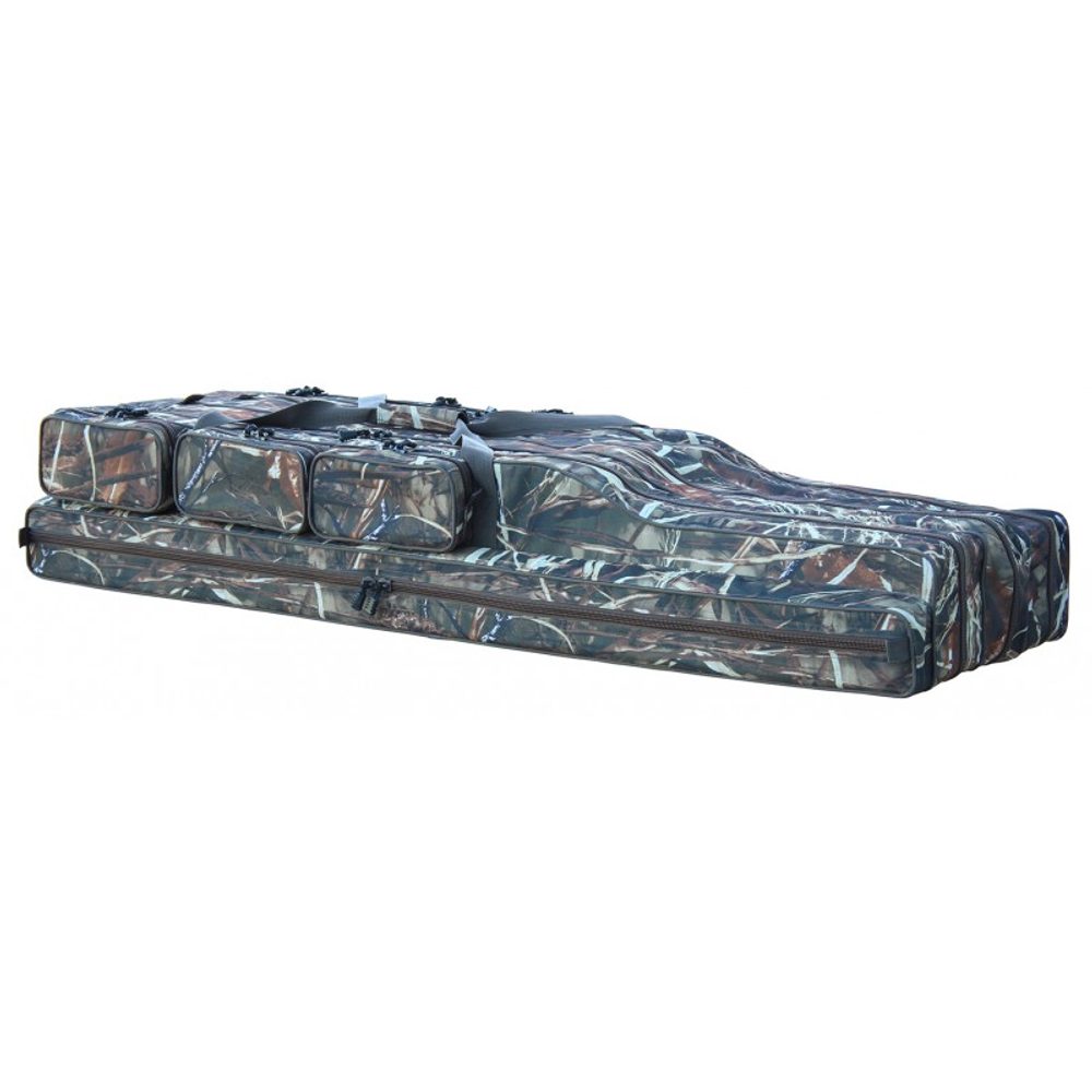 Suretti Obal na pruty tříkomorový Camo - 155cm