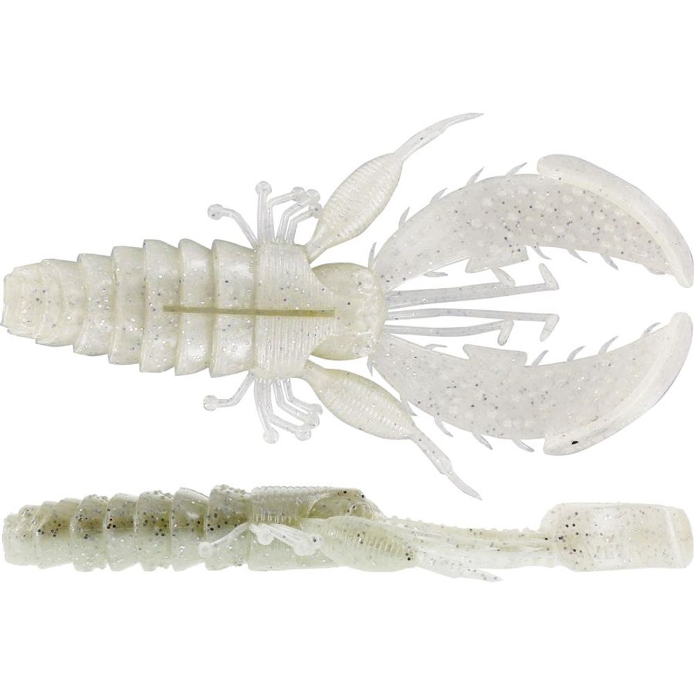 E-shop Westin Gumová nástraha CreCraw Creaturebait Glow White - 6,5cm/4g/6ks