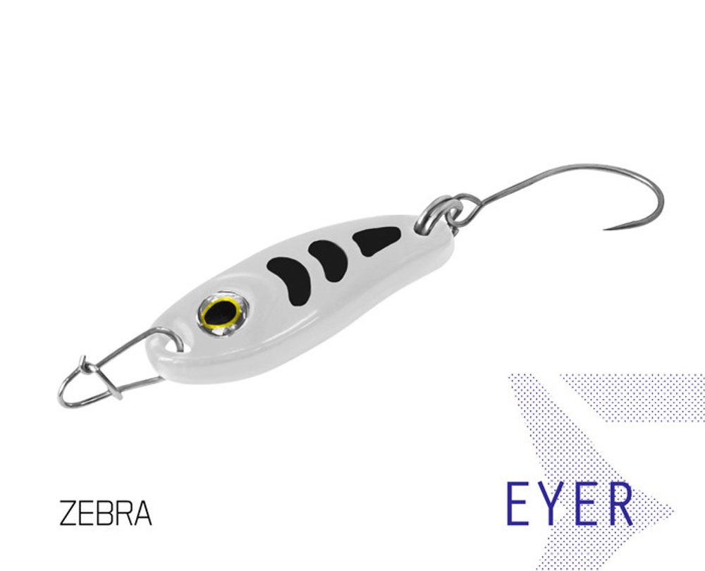 Fotografie Delphin Plandavka Eyer - 1.5g ZEBRA Hook #8