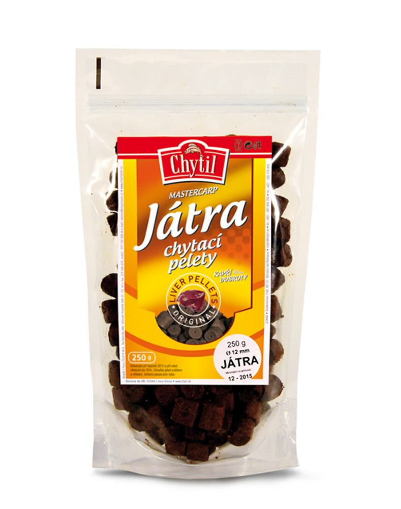 E-shop Chytil Chytací pelety s dírou 250g - Játra 14 mm,Chytil Chytací pelety s dírou 250g - Játra 14 mm