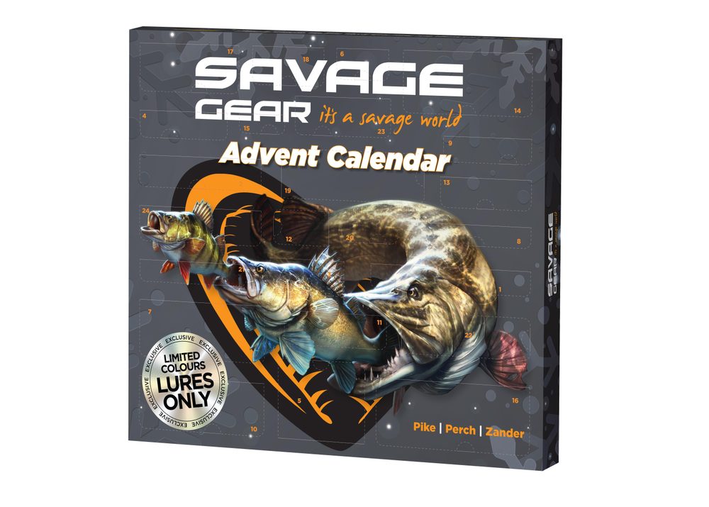 Savage Gear Adventní kalendář Advent Calendar Predator 2025,Savage Gear Adventní kalendář Advent Calendar Predator 2025