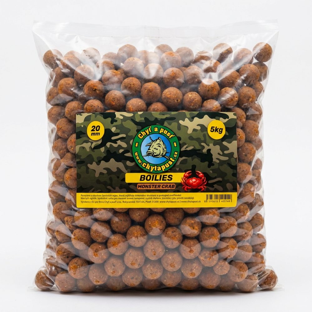 E-shop Chyť a pusť Boilies 20mm 5kg - Monster crab 20mm,Chyť a pusť Boilies 20mm 5kg - Monster crab 20mm