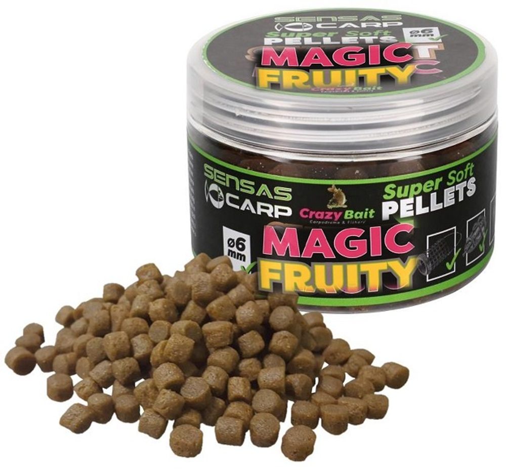 Sensas Pelety Super Soft 60g - Magic Fruity