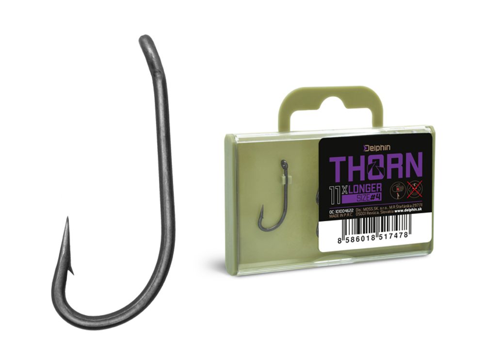 E-shop Delphin Háčky Thorn Longer 11ks,Delphin Háčky Thorn Longer 11ks