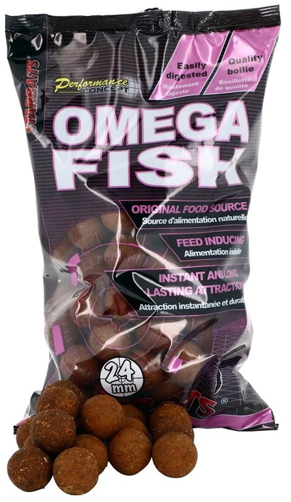 Starbaits Boilie Concept Omega Fish - 20mm 1kg