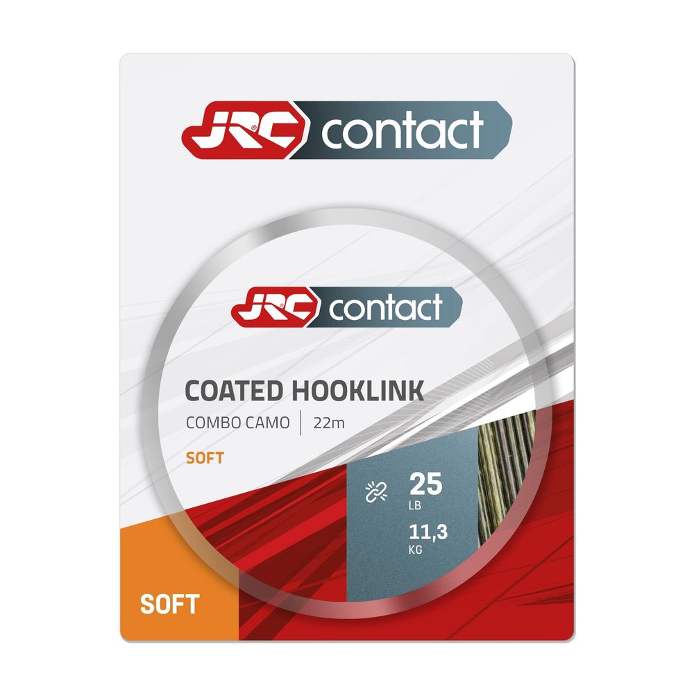 E-shop JRC Návazcová šnůra Soft Coated Hooklink Combo Camo 22m - 25lb / 11.3kg,JRC Návazcová šnůra Soft Coated Hooklink Combo Camo 22m - 25lb / 11.3kg