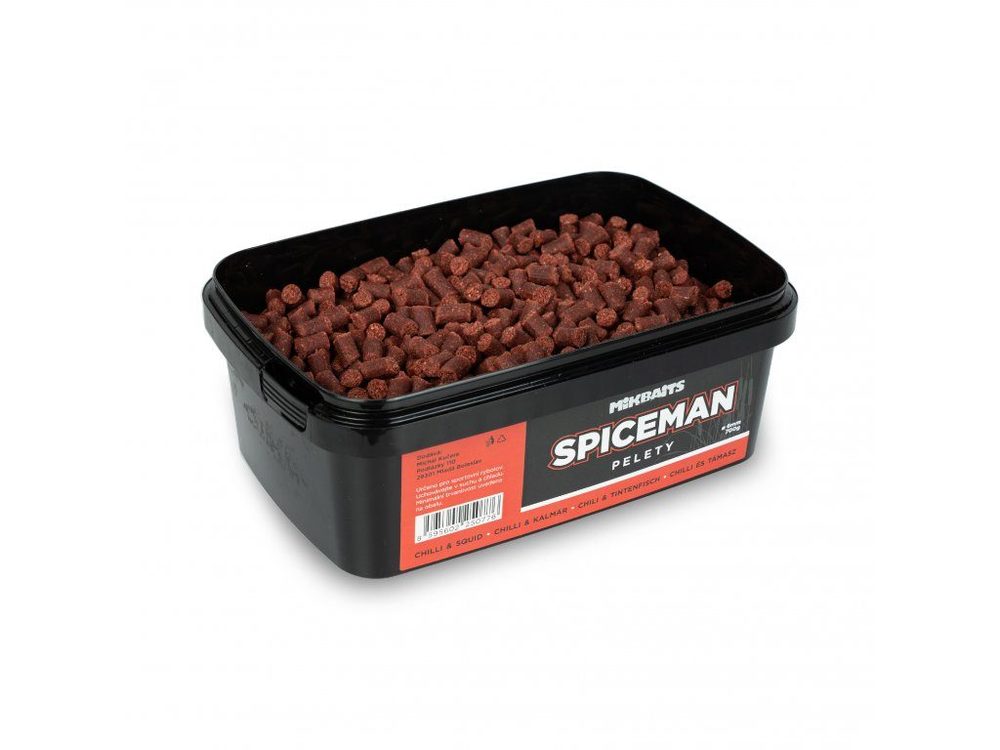 E-shop Mikbaits Spiceman pelety 700g - Chilli Squid 6mm,Mikbaits Spiceman pelety 700g - Chilli Squid 6mm