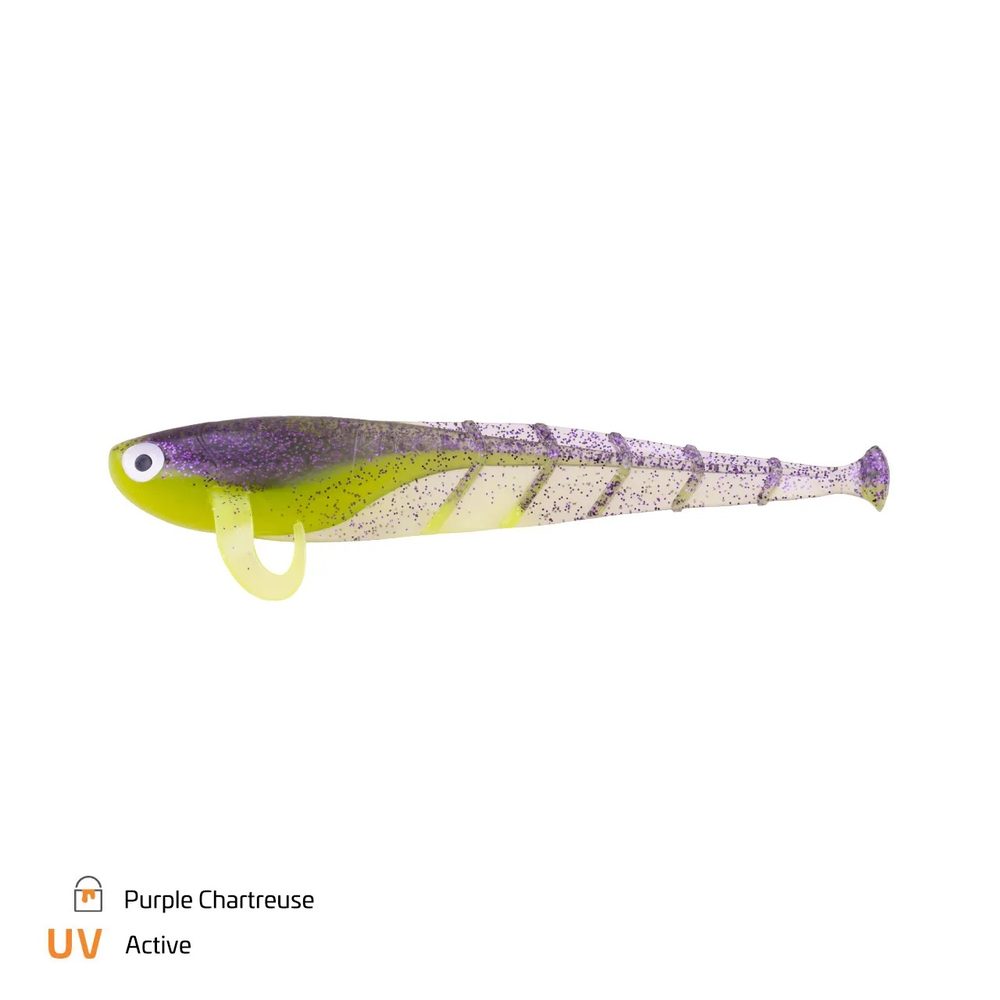 E-shop Zeck Gumová nástraha Zander Quappie 10cm 3ks - Purple Chartreuse,Zeck Gumová nástraha Zander Quappie 10cm 3ks - Purple Chartreuse