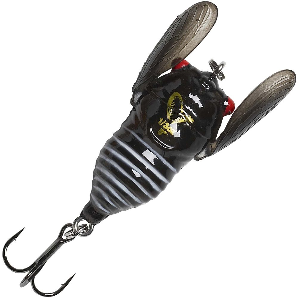 E-shop Savage Gear Nástraha 3D Cicada F Black - 3,3cm 3,5g,Savage Gear Nástraha 3D Cicada F Black - 3,3cm 3,5g