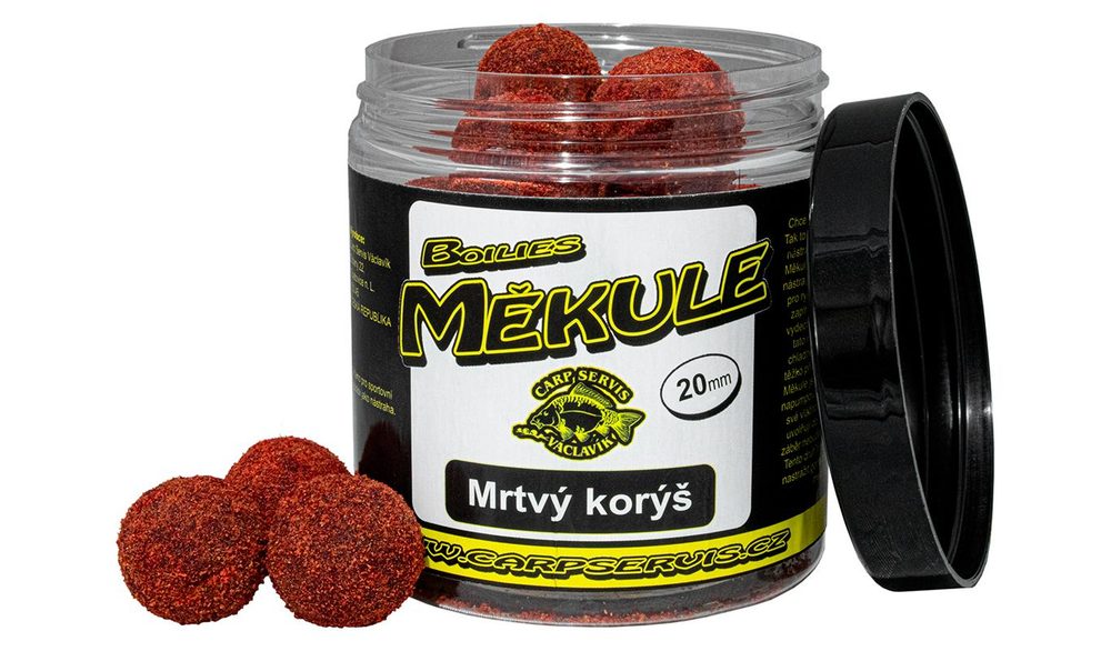 Carp Servis Václavík Boilies Měkule Mrtvý korýš 140g - 20mm