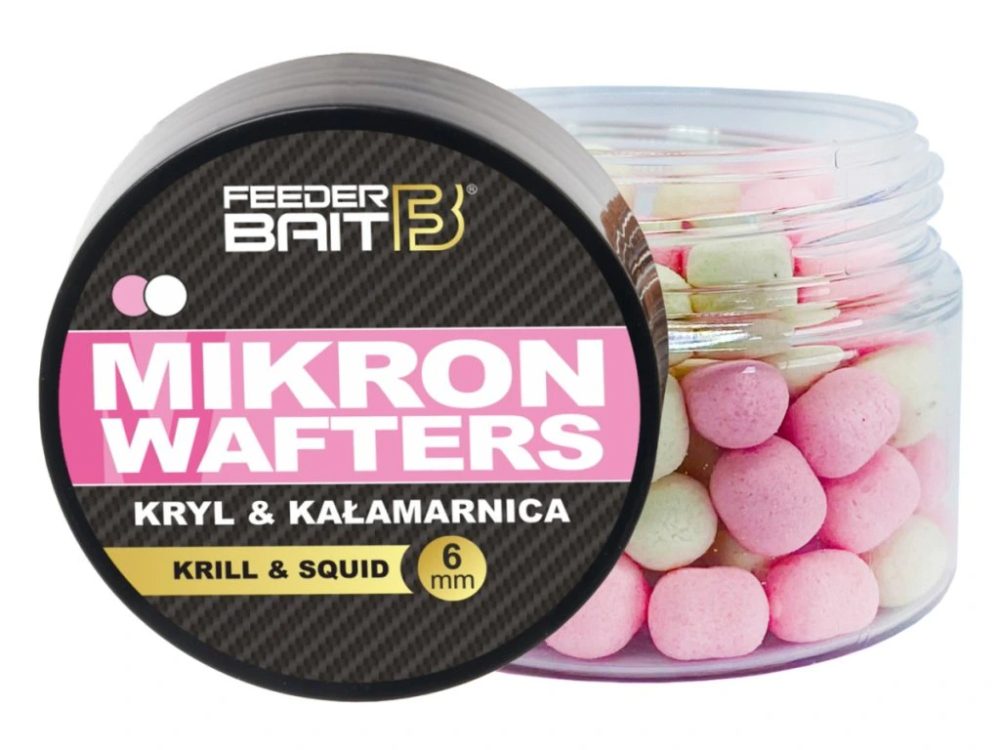 E-shop FeederBait Mikron Wafters 4x6mm 25ml - Krill & Squid,FeederBait Mikron Wafters 4x6mm 25ml - Krill & Squid