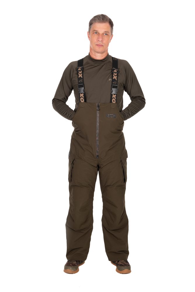 Fox Kalhoty Khaki Sherpa Tec Sallopettes - 4XL
