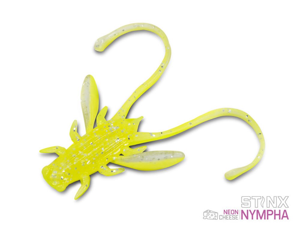 Delphin Umělá nástraha B! Stinx Nympha 20ks - 2.5cm / NEON,Delphin Umělá nástraha B! Stinx Nympha 20ks - 2.5cm / NEON