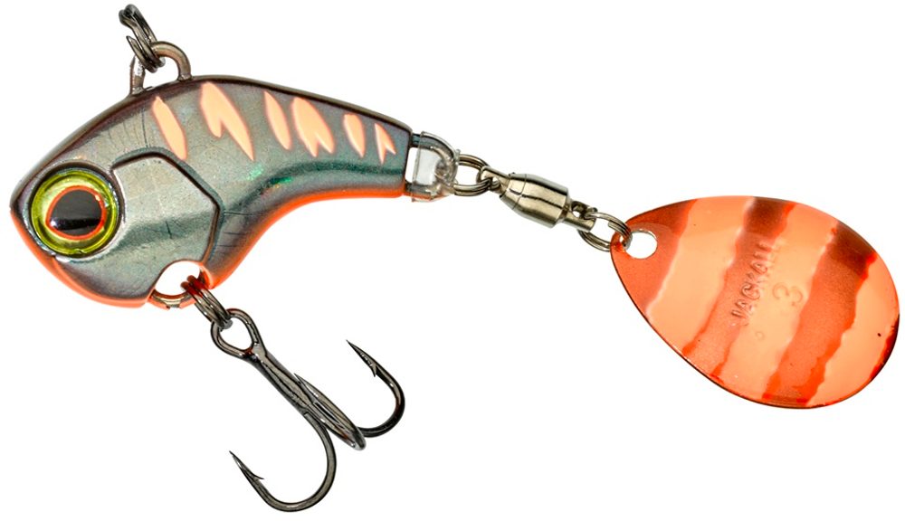 Illex Tail Spinner Deracoup 2,8cm 14g - Motor Oil Tiger