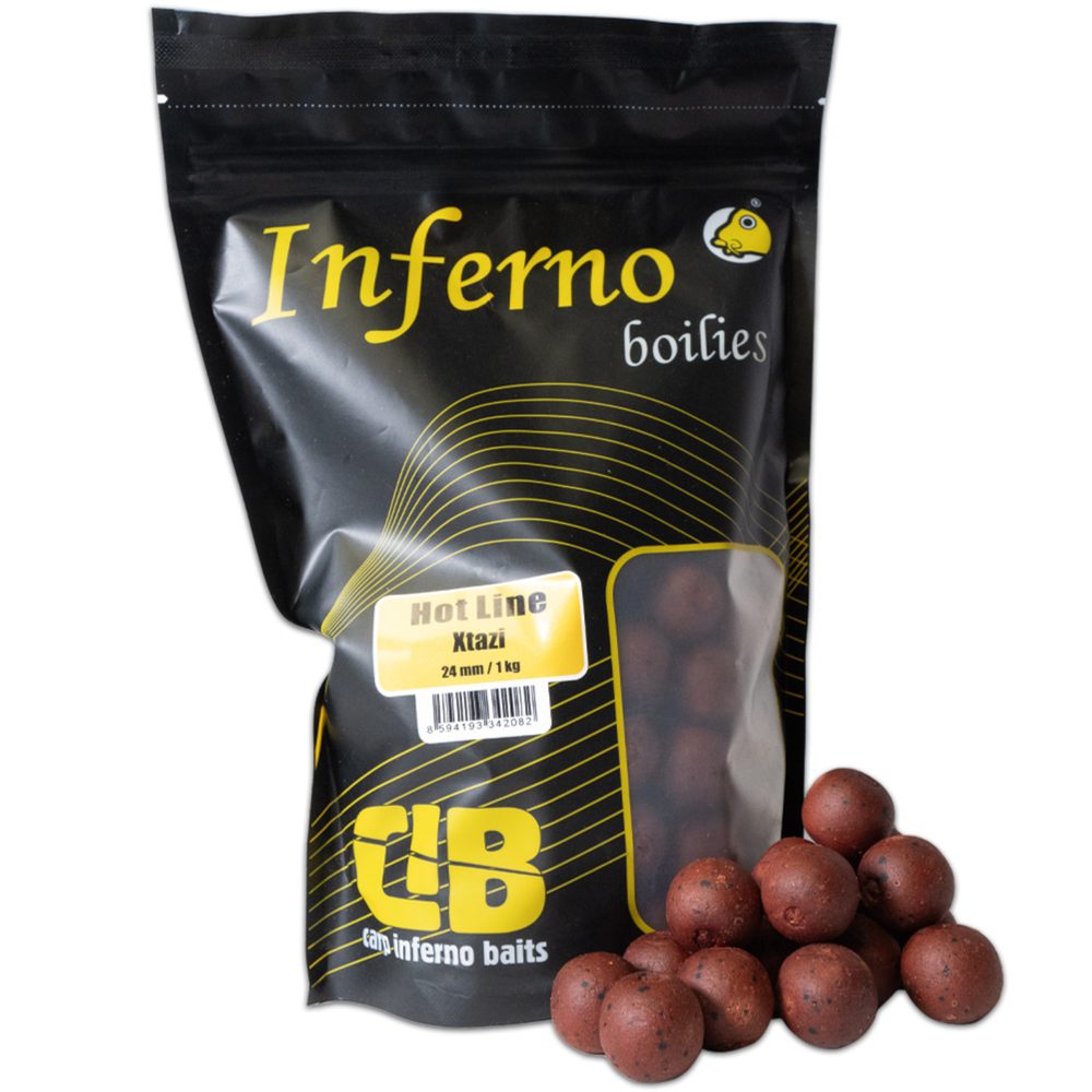 Carp Inferno Boilies Hot Line Xtazi 1kg - 24mm