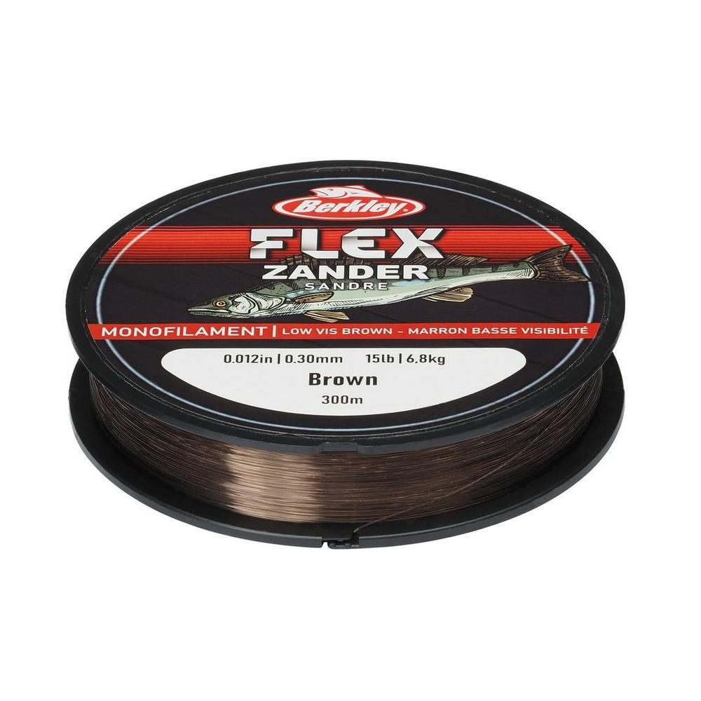 Berkley Vlasec Flex Zander Brown 300m - 0,25mm 4,8kg