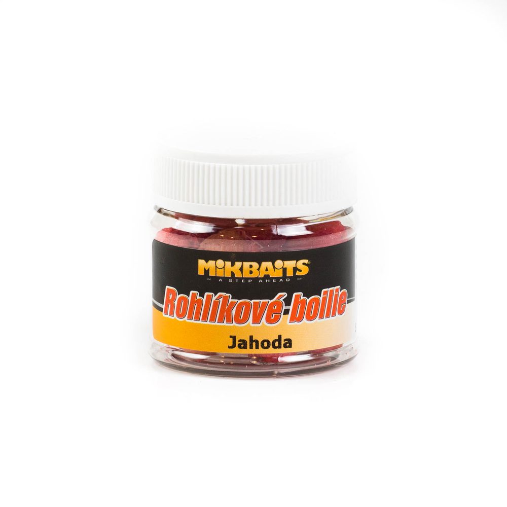 Mikbaits Rohlíkové boilie 50ml - Půlnoční pomeranč