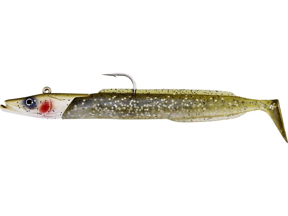 E-shop Westin Gumová nástraha Sandy Andy Jig Pearl Sand - 22g 13cm,Westin Gumová nástraha Sandy Andy Jig Pearl Sand - 22g 13cm