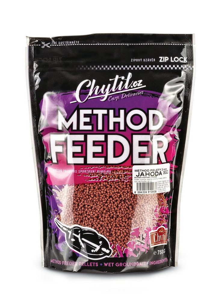 E-shop Chytil Method Feeder Pelety 2mm 750g - Jahoda,Chytil Method Feeder Pelety 2mm 750g - Jahoda