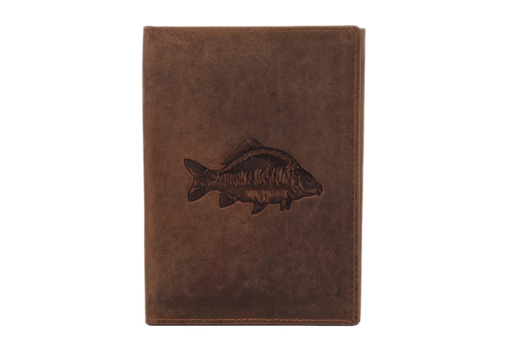 Mercucio Pouzdro na doklady Kapr lysec světlehnědá embos