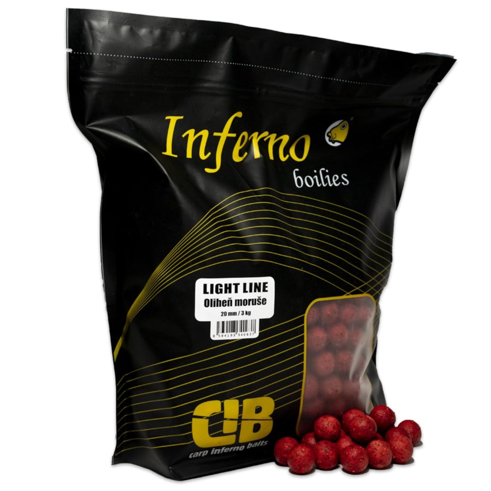 Carp Inferno Boilies Light Line 20mm 3kg - Oliheň/Moruše,Carp Inferno Boilies Light Line 20mm 3kg - Oliheň/Moruše