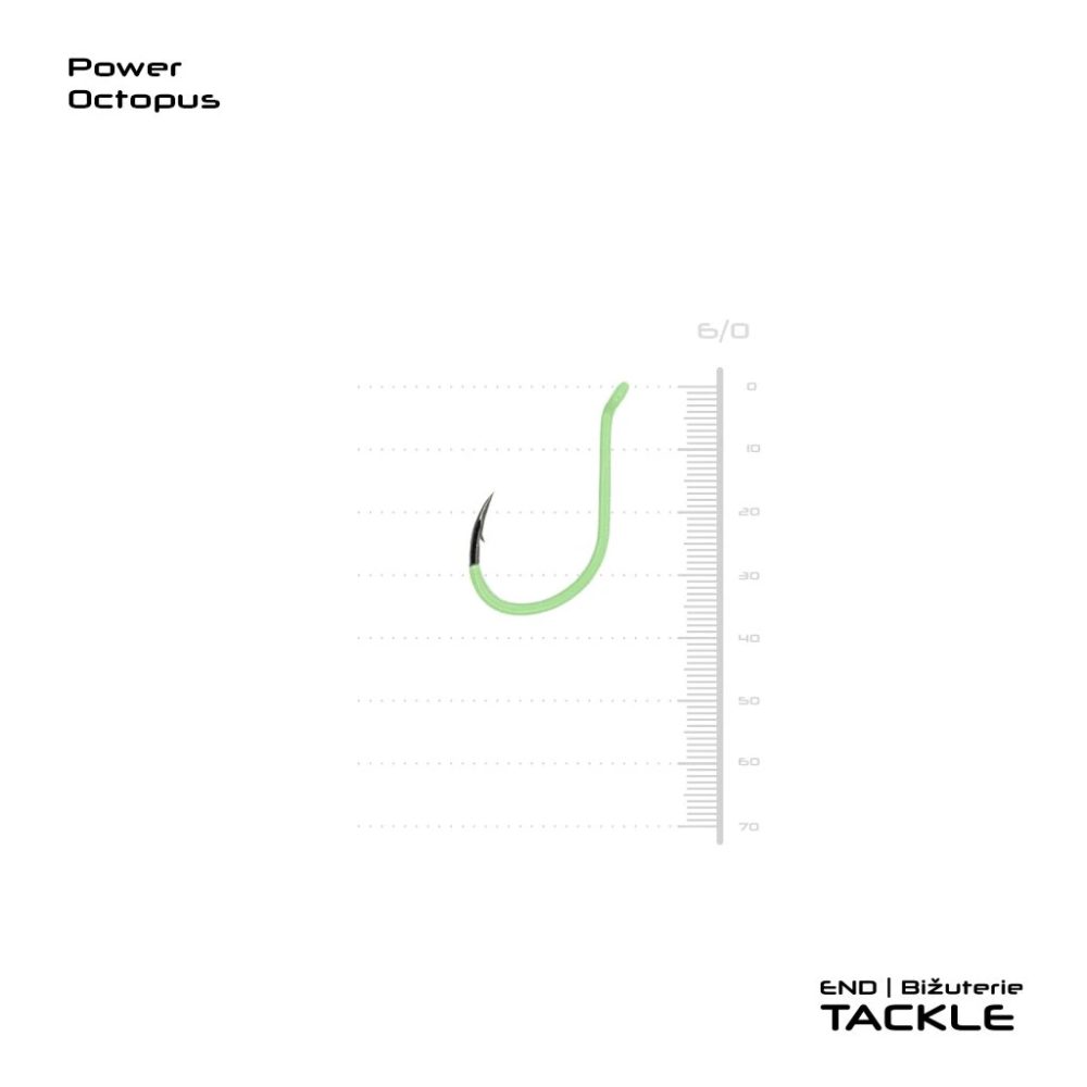 Vagner Háček Power Octopus 4ks - 6/0