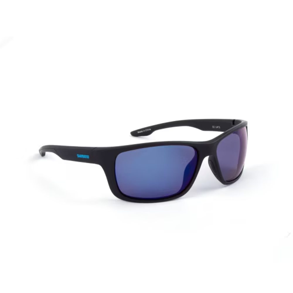 E-shop Shimano Sluneční brýle Antares Matte Black & Blue Mirror,Shimano Sluneční brýle Antares Matte Black & Blue Mirror