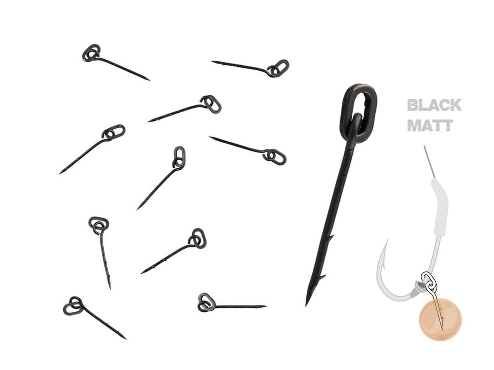 Zfish Trn s Kroužkem Bait Spike & Oval Ring 10ks - 10mm,Zfish Trn s Kroužkem Bait Spike & Oval Ring 10ks - 10mm