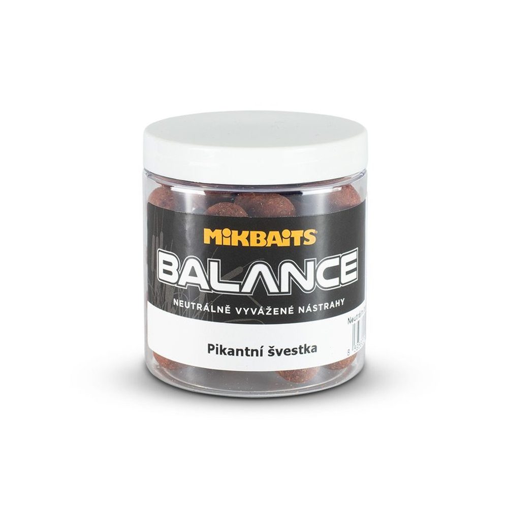 E-shop Mikbaits Boilie Spiceman Balance 250ml - Pikantní švestka 24mm,Mikbaits Boilie Spiceman Balance 250ml - Pikantní švestka 24mm