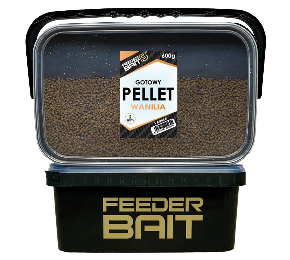 FeederBait Pellet Ready to fish 2mm 600g - Vanilka