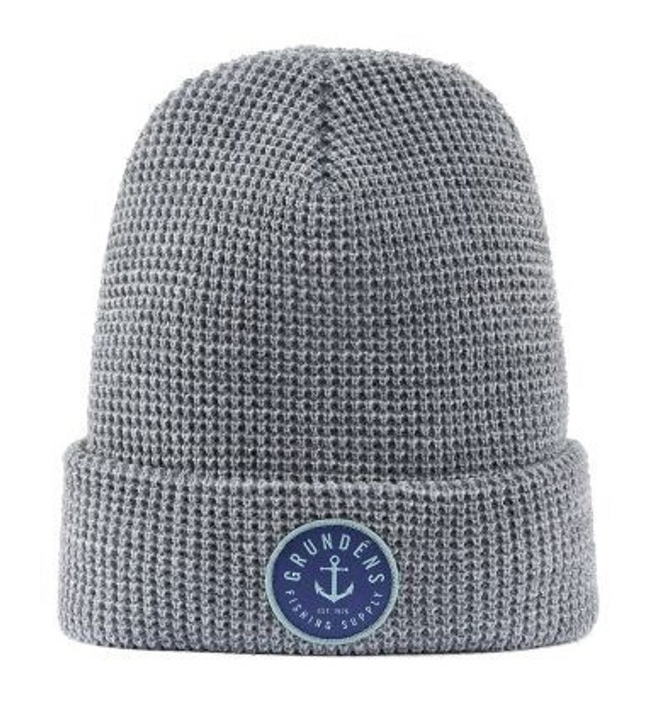 Grundéns Čepice Anchor Waffle Beanie Athletic Heather O/S