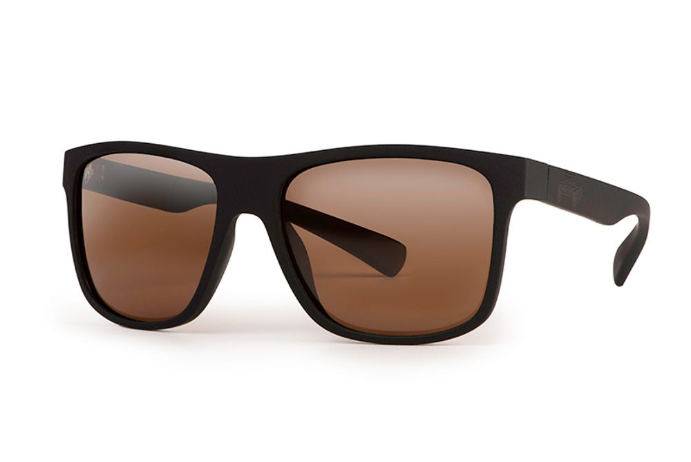 E-shop Fox Rage Brýle Avius® Mat Black Sunglasses / Brown Lenses