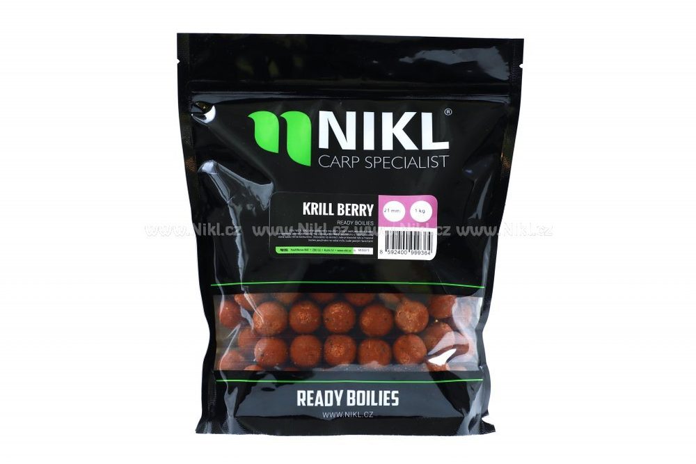 E-shop Nikl Boilie KrillBerry - 15mm 1kg,Nikl Boilie KrillBerry - 15mm 1kg