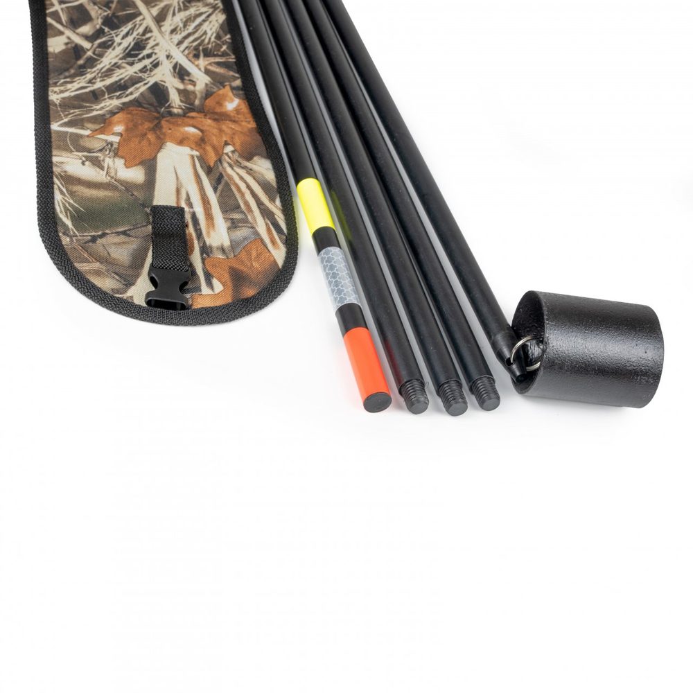 E-shop Mikbaits Tyčová bójka 5m (šroubovací spoje) Combo + pouzdro a závaží,Mikbaits Tyčová bójka 5m (šroubovací spoje) Combo + pouzdro a závaží