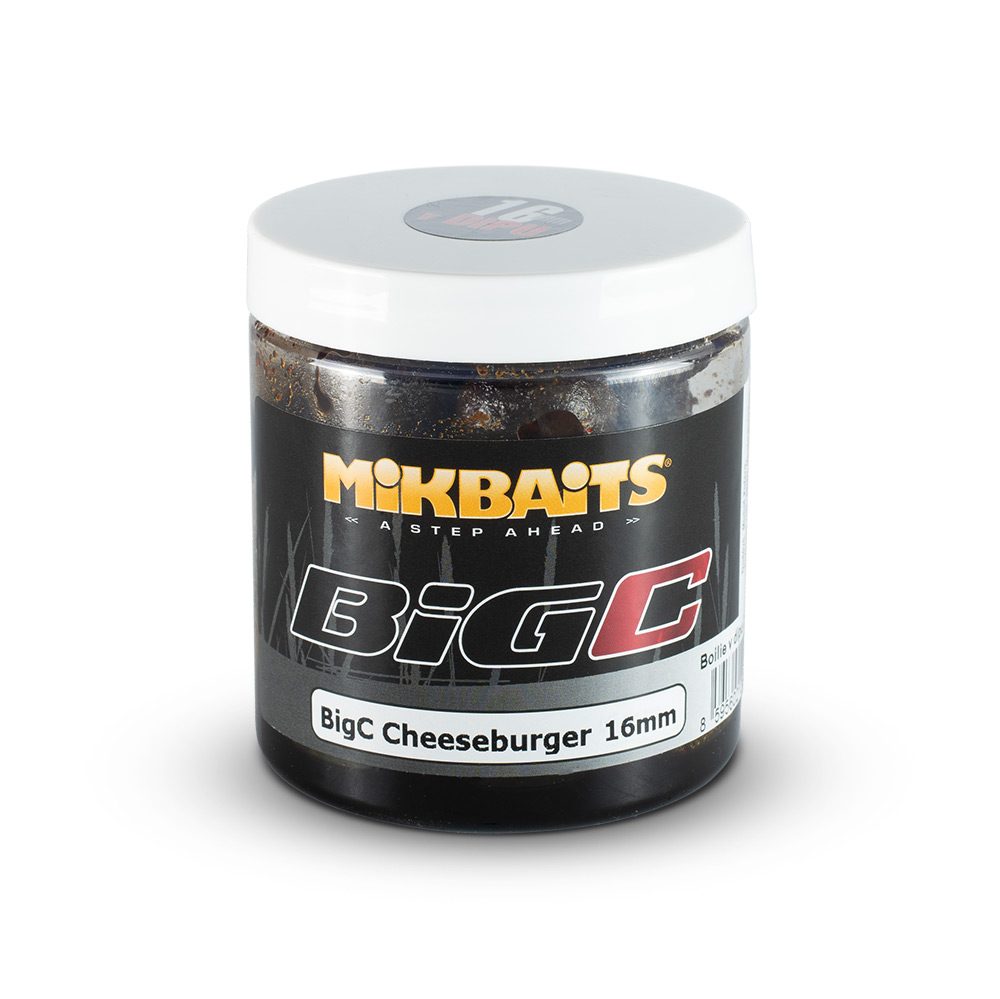 E-shop Mikbaits Boilie v dipu BigC Cheeseburger 250ml - 16mm,Mikbaits Boilie v dipu BigC Cheeseburger 250ml - 16mm