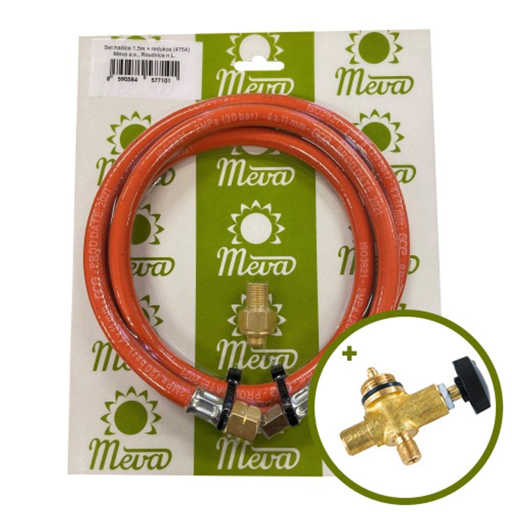 E-shop Meva Univerzální redukce kterou lze nahradit kartuši za 2kg PB lahev,Meva Univerzální redukce kterou lze nahradit kartuši za 2kg PB lahev