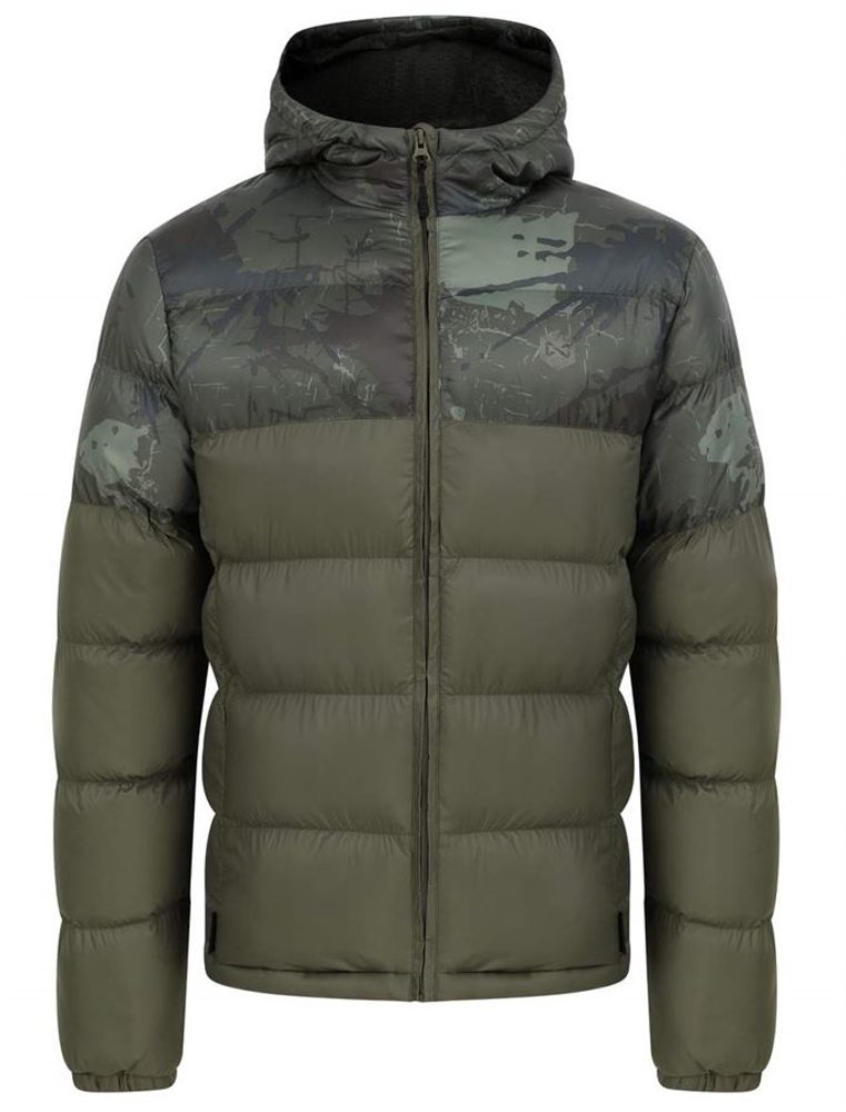 E-shop Navitas rybářská bunda Tetra Identity Camo Puffer Jacket