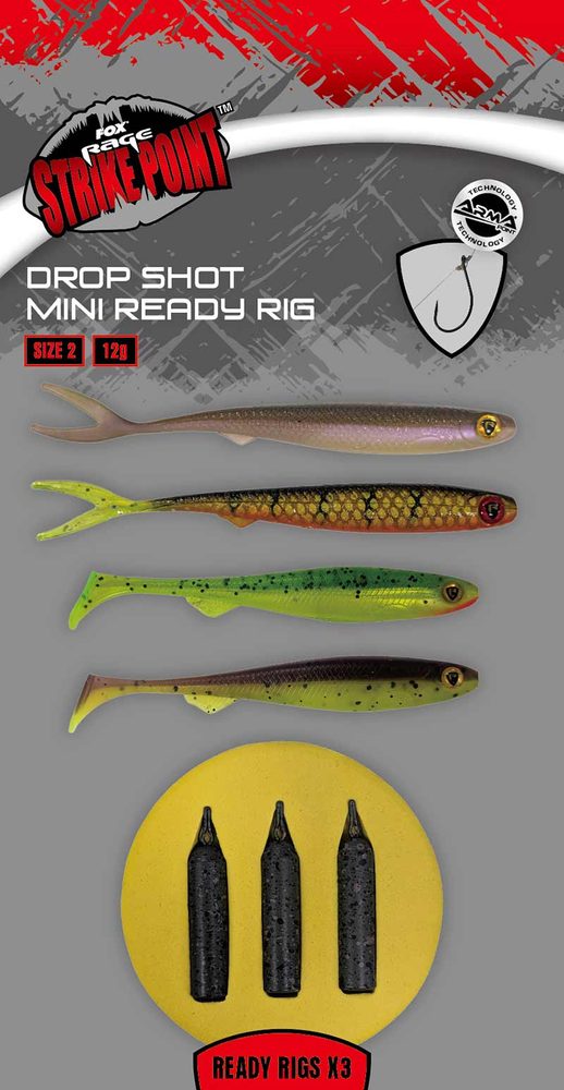 E-shop Fox Rage Návazce Drop Shot Ready Rigs - Mini vel.2 12g,Fox Rage Návazce Drop Shot Ready Rigs - Mini vel.2 12g