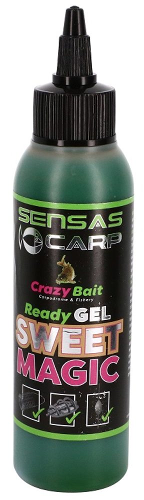 Fotografie Sensas Gel Crazy 115ml - Sweet Magic (ryba)