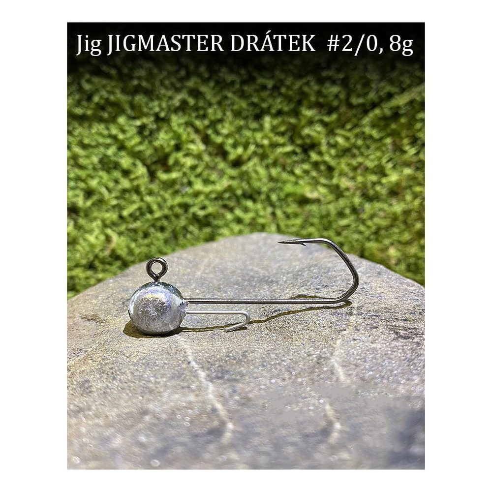 E-shop Jigovky Jigové hlavičky Jigmaster Drátek vel.2/0 5ks - 18g,Jigovky Jigové hlavičky Jigmaster Drátek vel.2/0 5ks - 18g