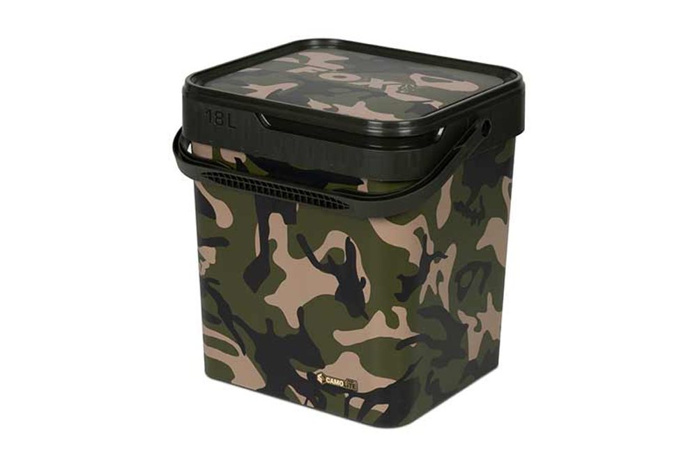 E-shop Fox Kbelík Camo Bucket 18l,Fox Kbelík Camo Bucket 18l